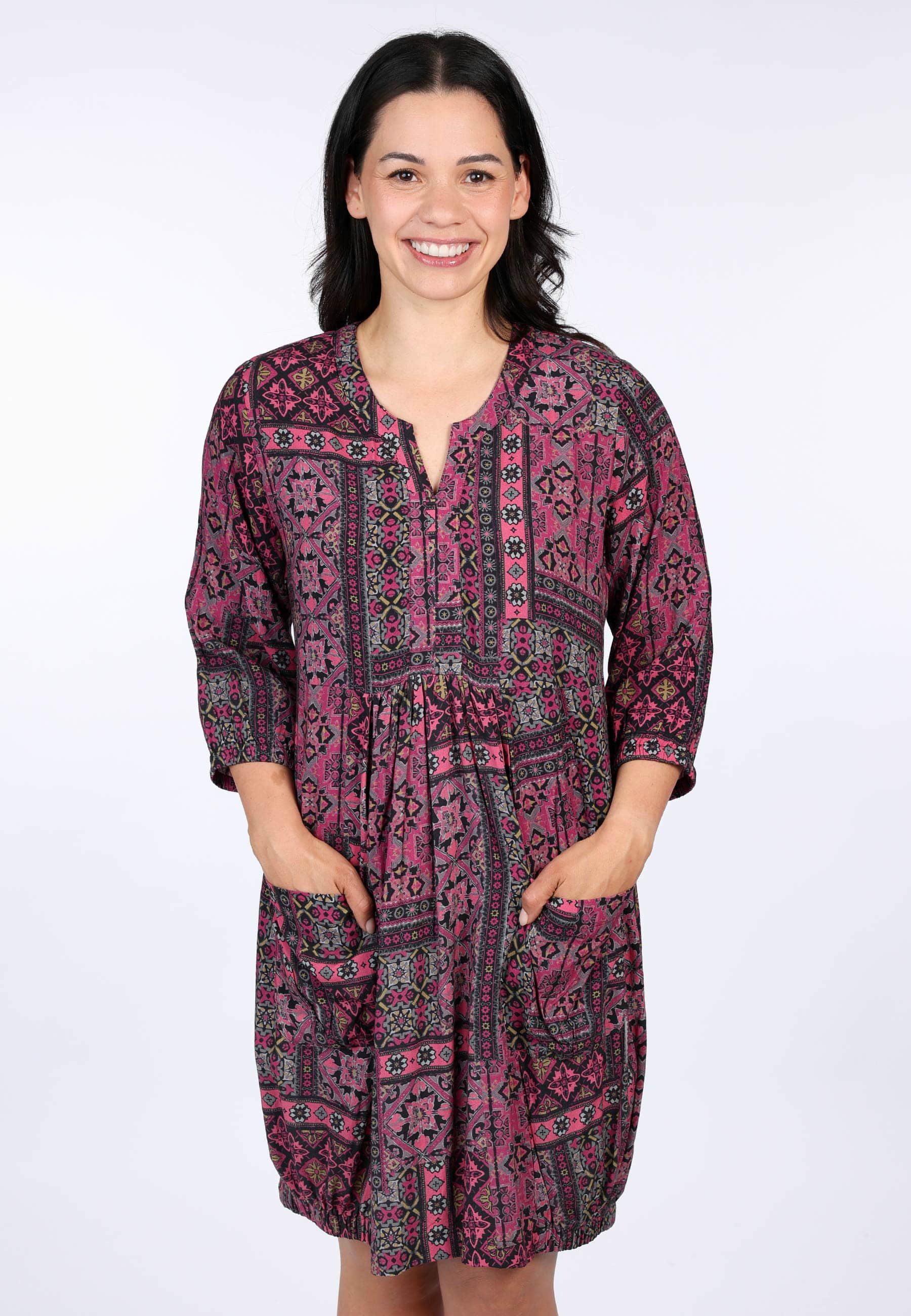 Deerberg Tunika Harjet Taillenraffung