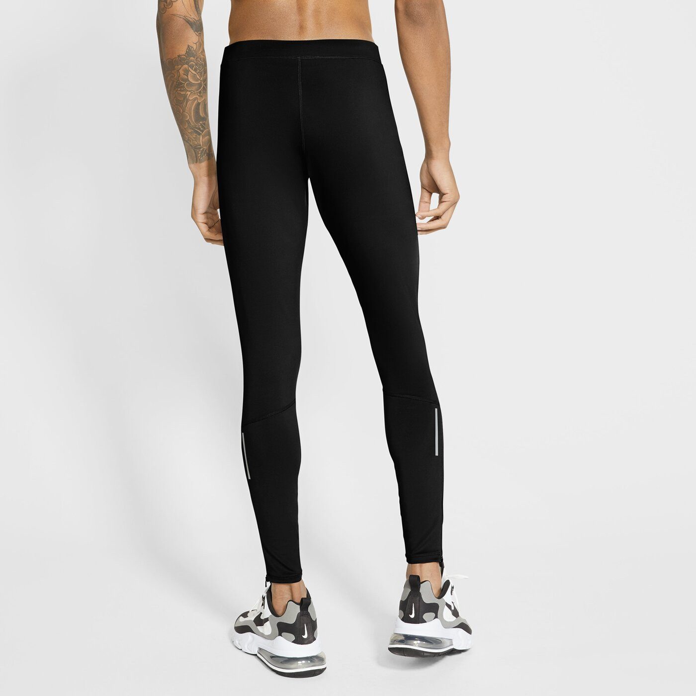 Nike Trainingstights M NK DF CHLLGR TIGHT BLACK/REFLECTIVE SILV