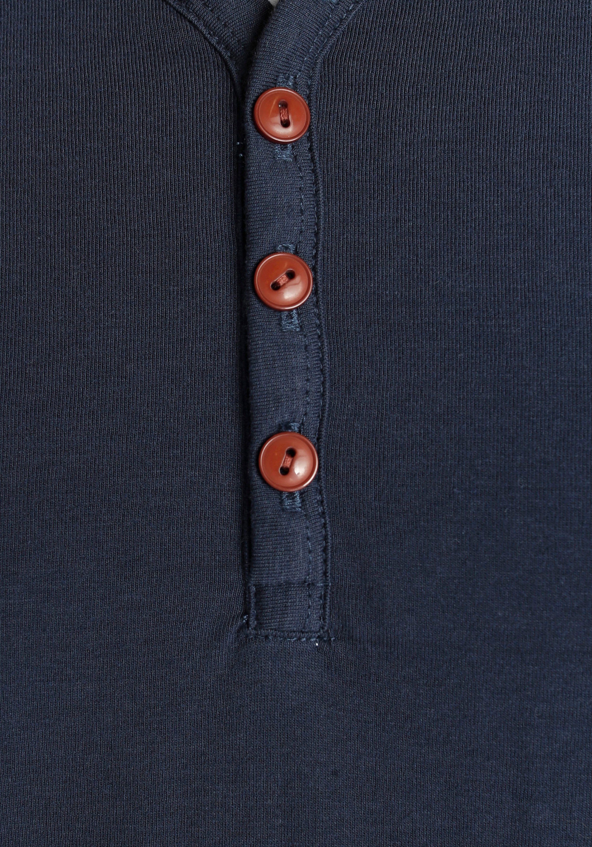 AJC Longsleeve Langarm, schmal geschnitten, Rundhalsausschnitt