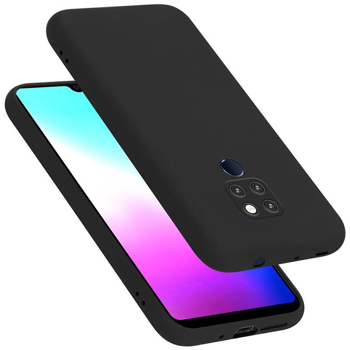 Cadorabo Handyhülle für Huawei MATE 20 Hülle Huawei MATE 20, Flexible Hülle TPU Silikon Schutzhülle Back Cover Case