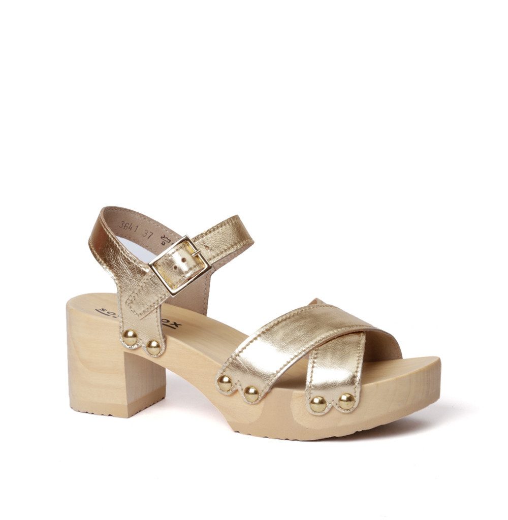 Softclox HANKA Perlato gold (natur) Sandalette – Bild 3 von 5
