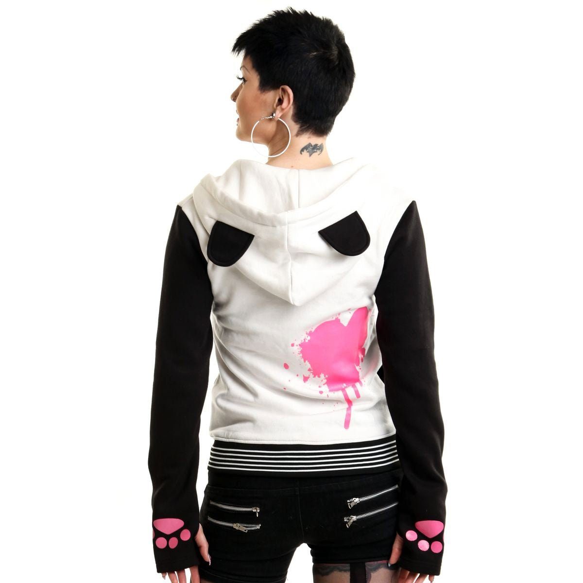 Killer Panda Kapuzensweatshirt Kapuzenjacke KP Mase günstig online kaufen