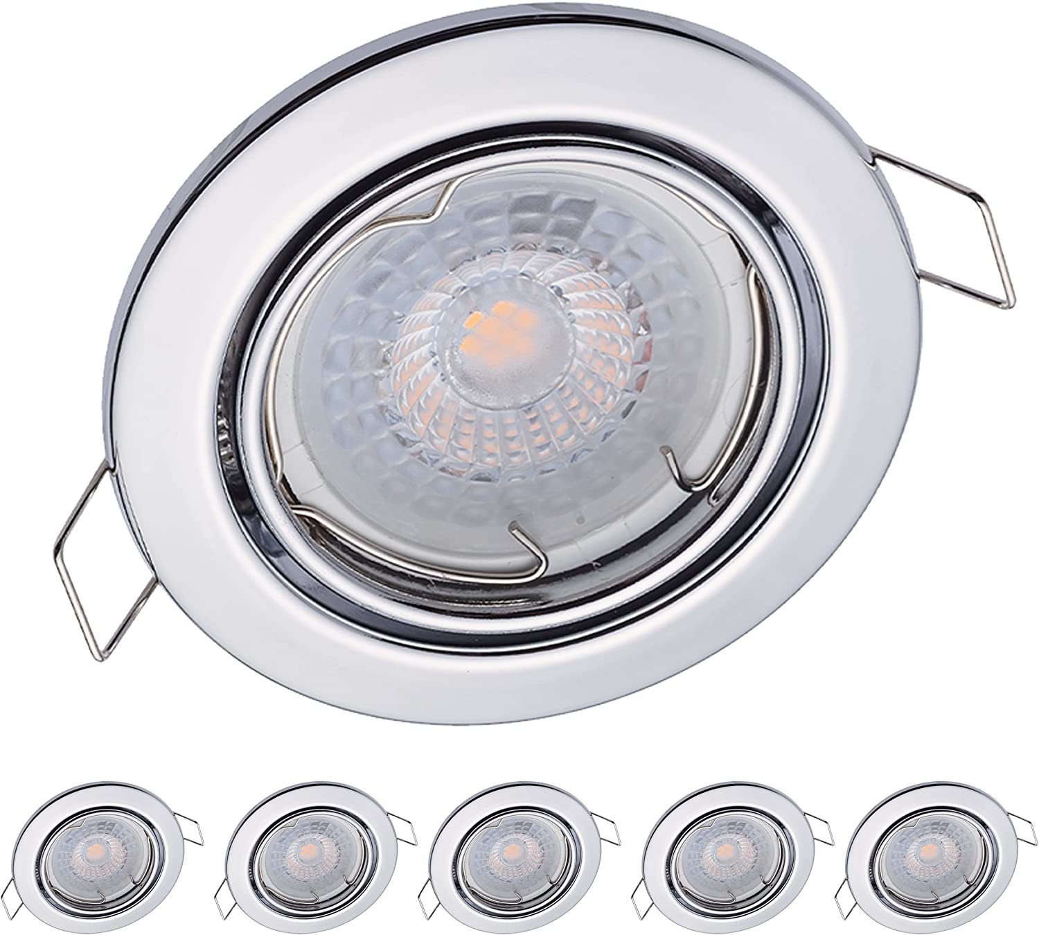 Oktaplex lighting LED Einbaustrahler 6 Stück günstig online kaufen