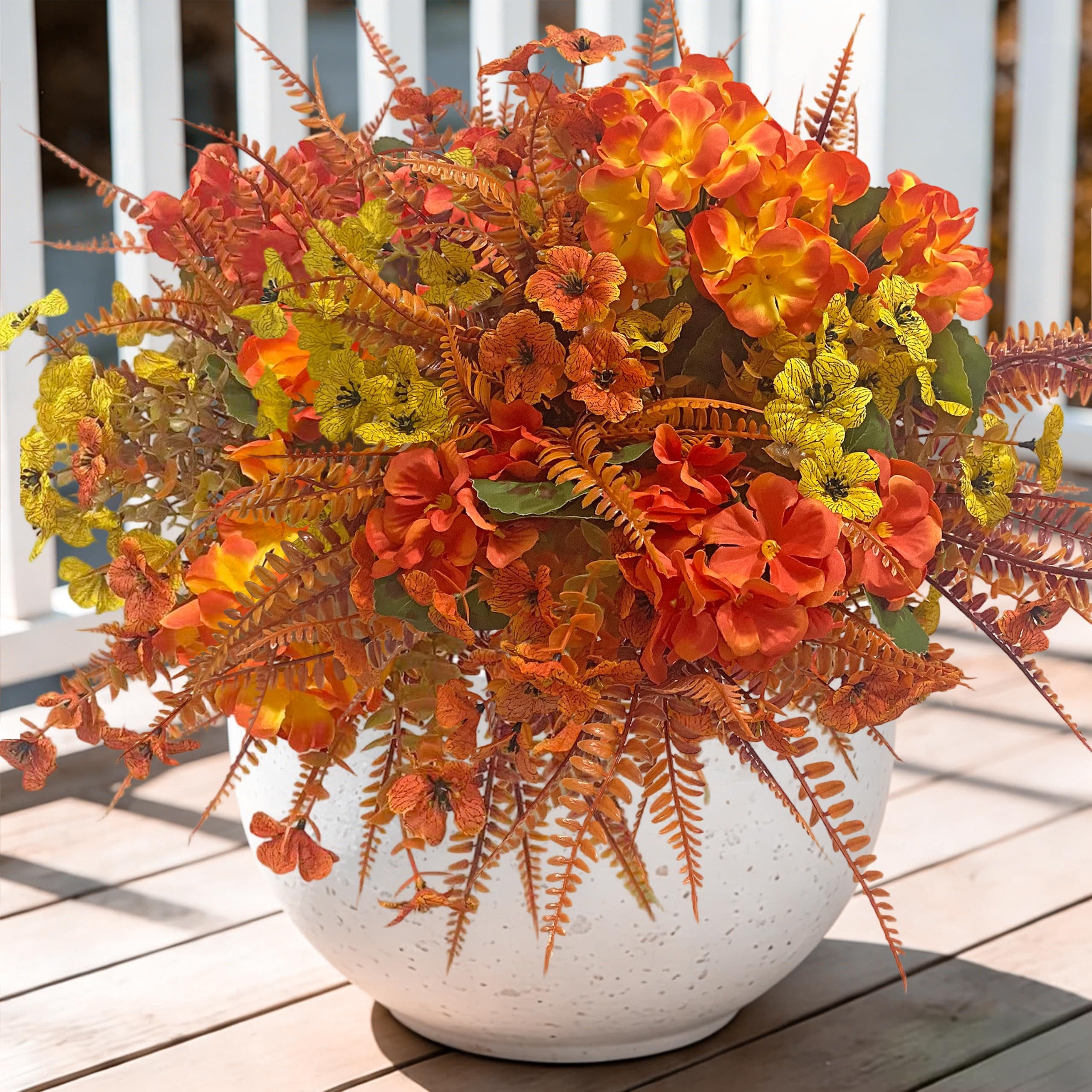 Kunstblume 10 Bündel Künstliche Herbstblumen Herbst