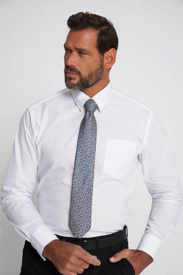 JP1880 Krawatte Seidenkrawatte formales Muster 75 cm breit