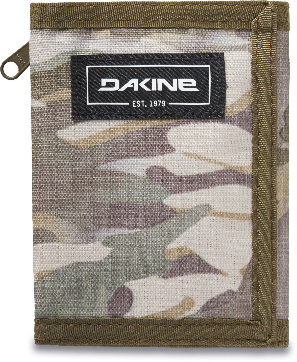 Dakine Geldbörse Börse Vert vintage Wallet Rail mit Bifold (1-tlg), Überschlag Klettverschluss camo