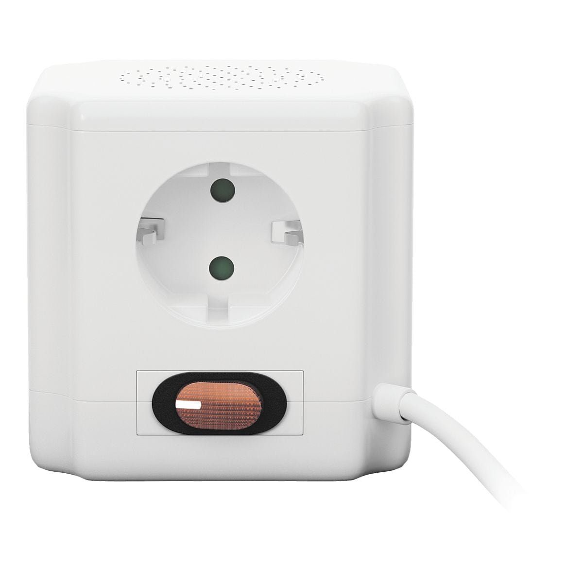 Goobay (erhöhter 4-fach 4-fach 2 USB-Ladebuchsen mit Steckdosenleiste Berührungsschutz),