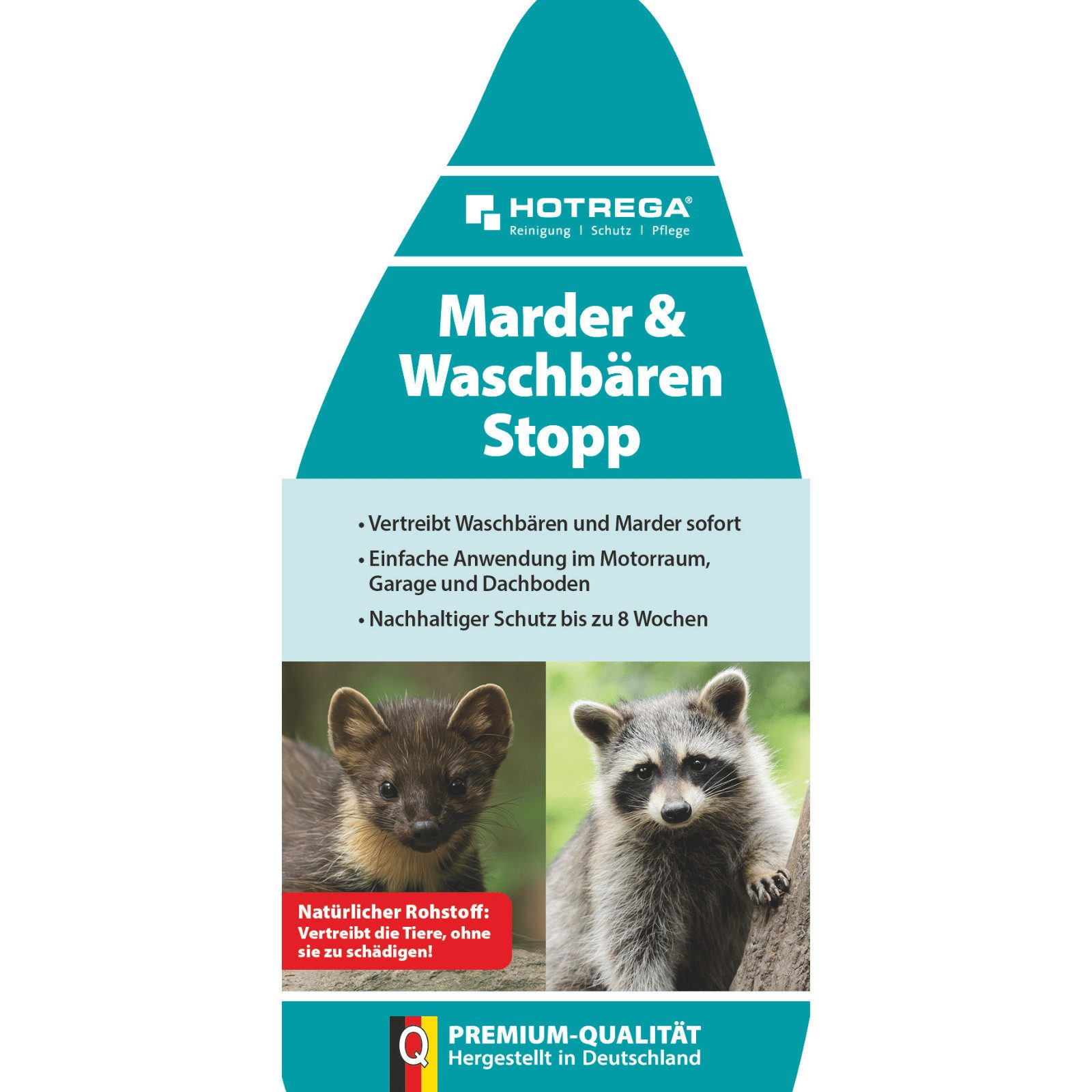 HOTREGA® Vergrämungsmittel Marder & Waschbären Stopp, für Motorraum, Dachbo günstig online kaufen