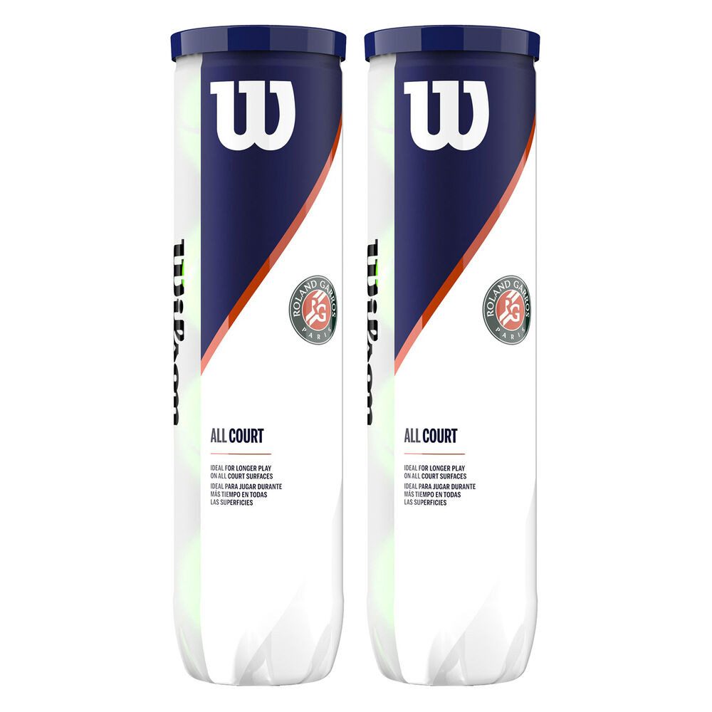 Wilson Tennisball Roland Garros All Court Ball 4 Pack Bi Pack