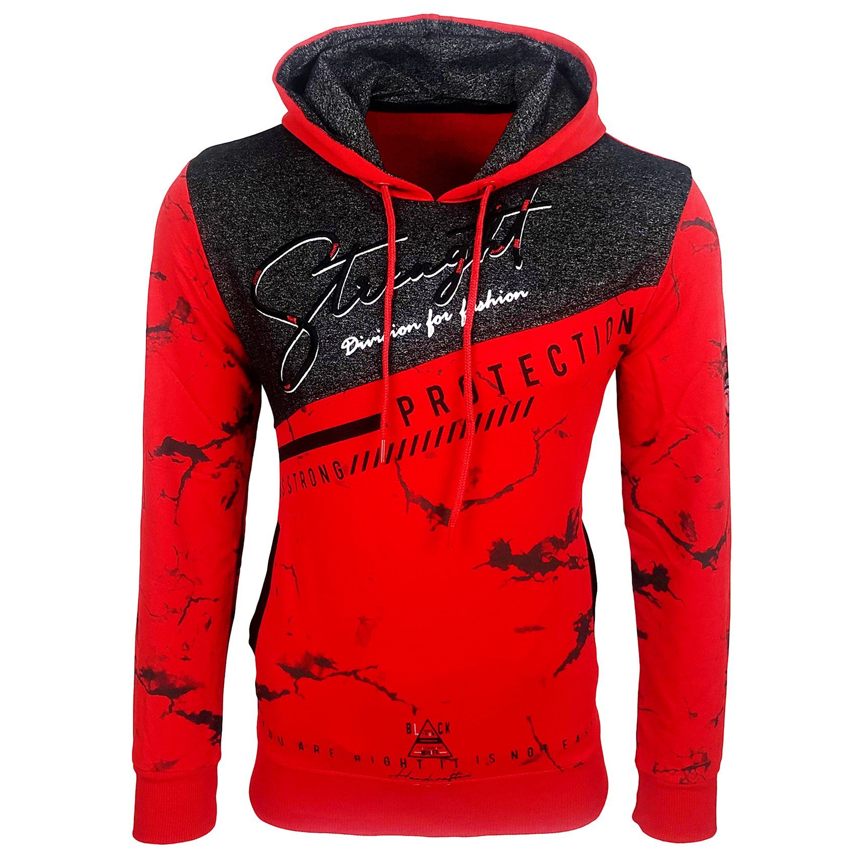 Baxboy Hoodie Baxboy Herren Pullover Hoodie Sweatshirt Langarm Kapuzenpullo günstig online kaufen