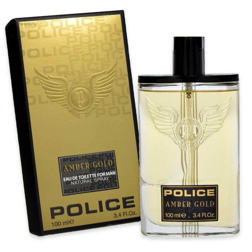 Monotheme Eau de Toilette Police Amber Gold Eau De Toilette For Man Spray