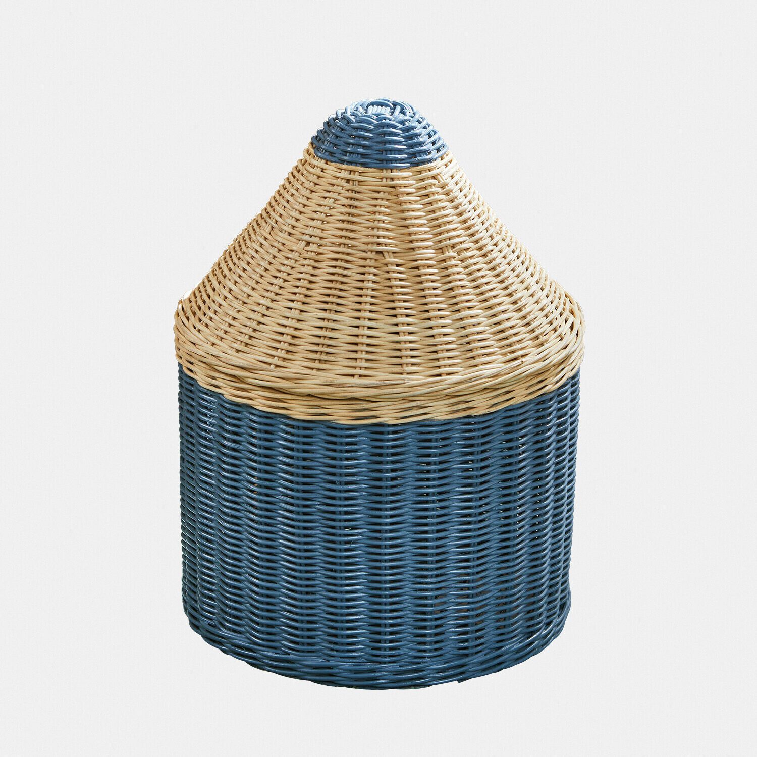 Mirabeau Dekokorb Korb Sønvik blau/beige (kein Set, kein Set)