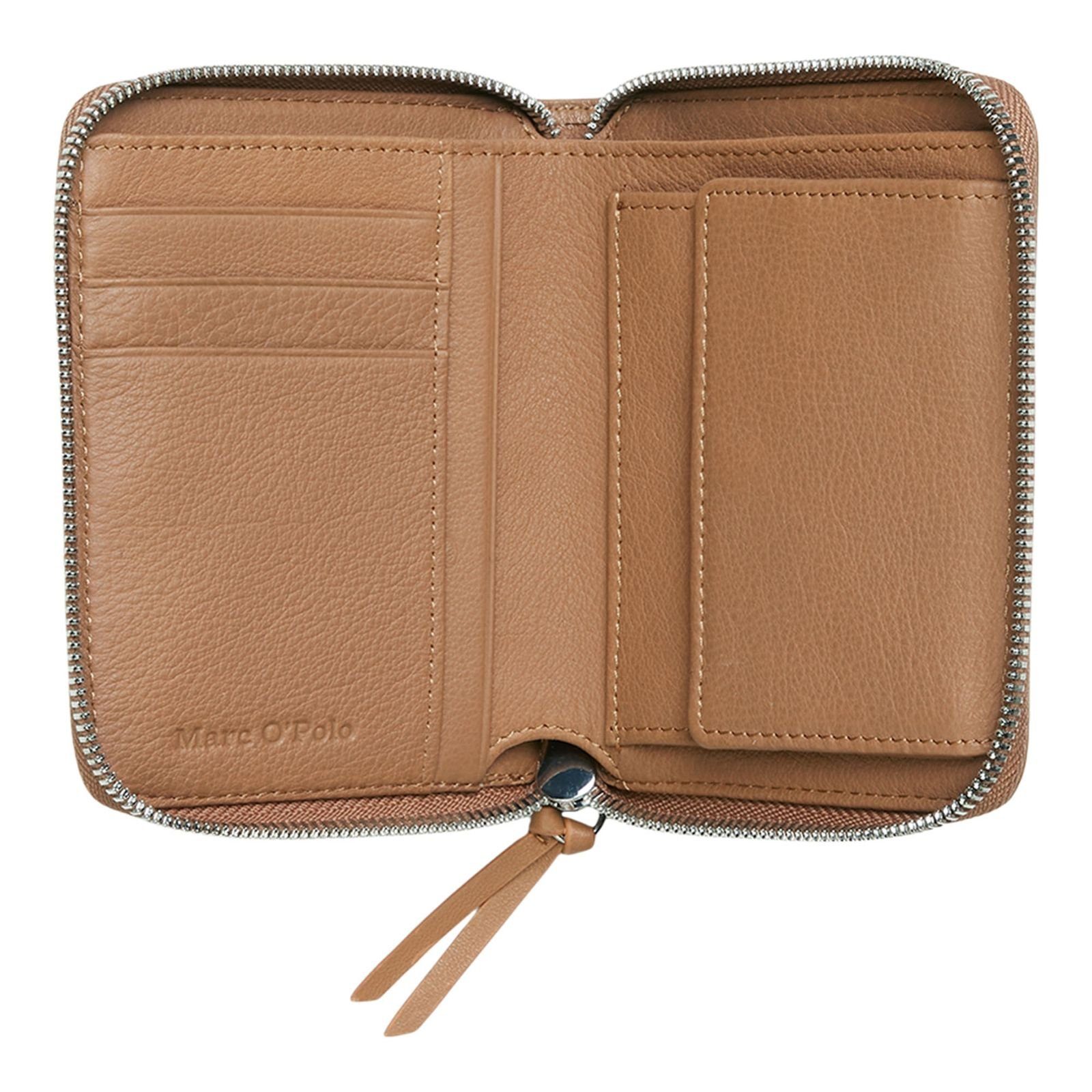 Marc O'Polo Geldbörse, aus echtem Lammleder