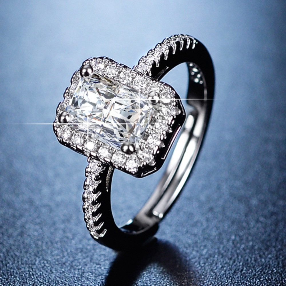 The Beauty House Verlobungsring silberfarbiger Ring günstig online kaufen