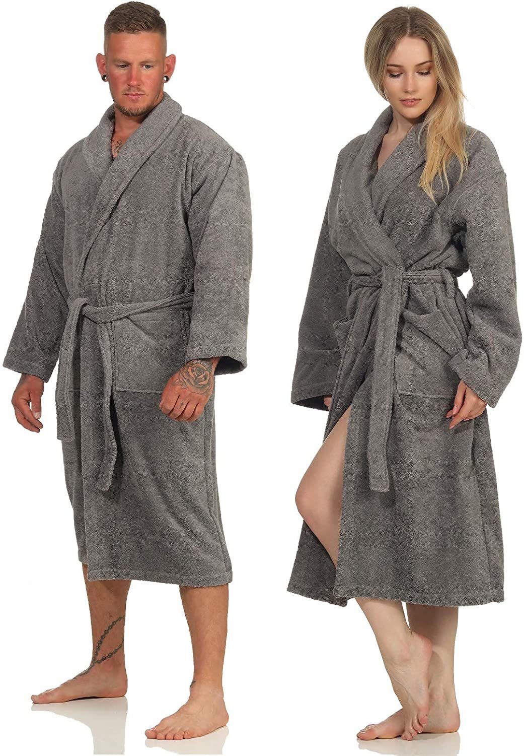 CLASS HOME COLLECTION Unisex-Bademantel Class Home günstig online kaufen