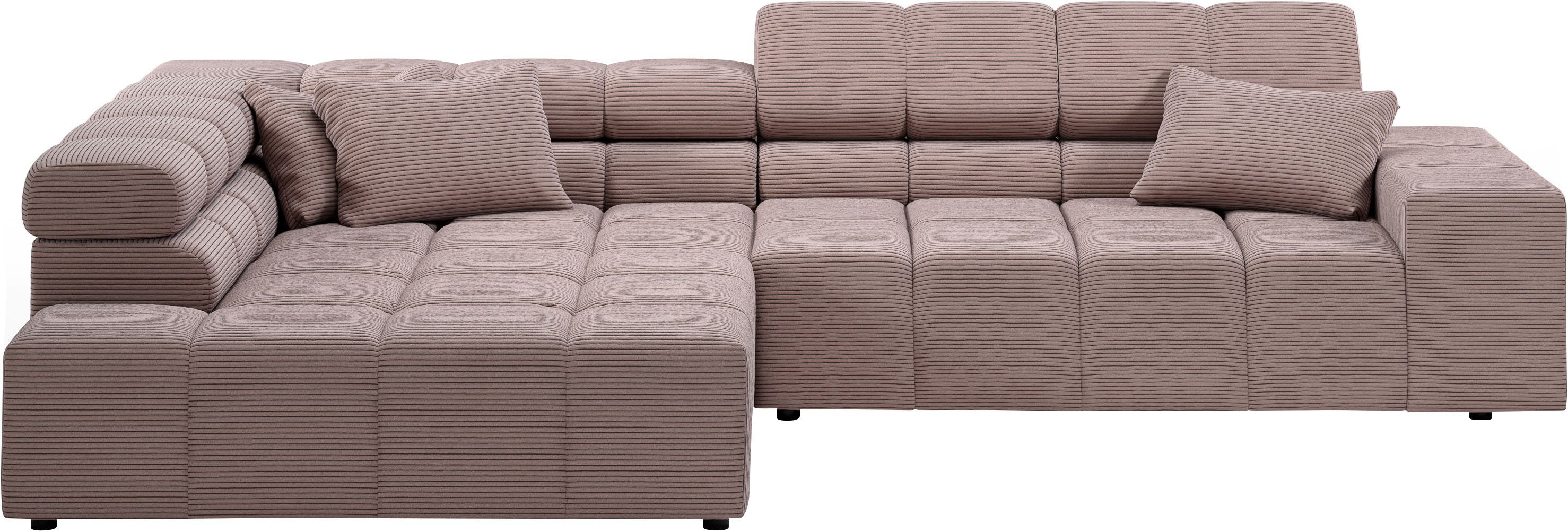 INOSIGN Ecksofa Ancona incl. Kopfteilverstellung, OTTOs günstig online kaufen