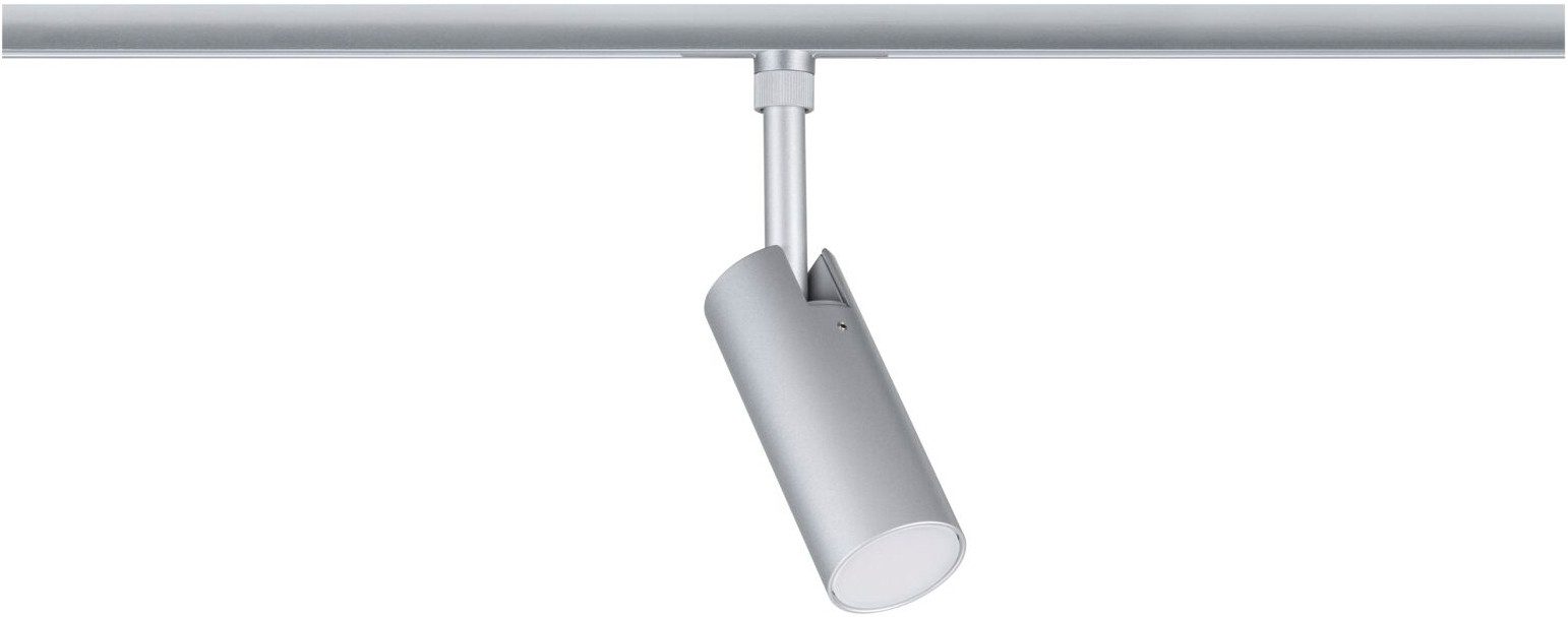 Paulmann Schienensystem-Leuchten URail Spot Tubo 1x4W 2700-4000K 230V, Farbsteuerung, Farbwechsel, Memoryfunktion, mehrere Helligkeitsstufen, LED fest integriert, Farbwechsler, 3-Step-Dim