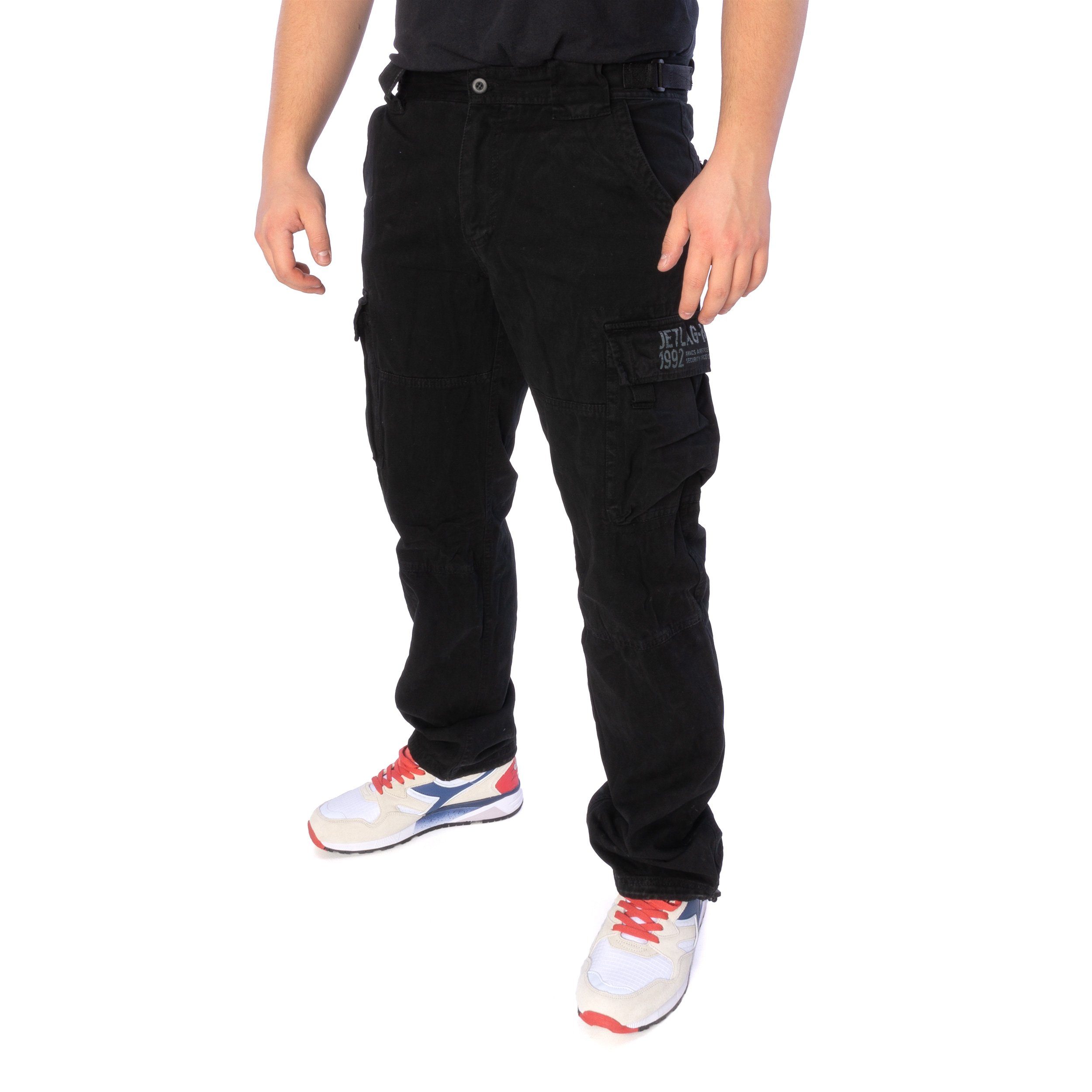 Jet Lag Cargohose Hose Jet Lag 21-753 Long Black günstig online kaufen