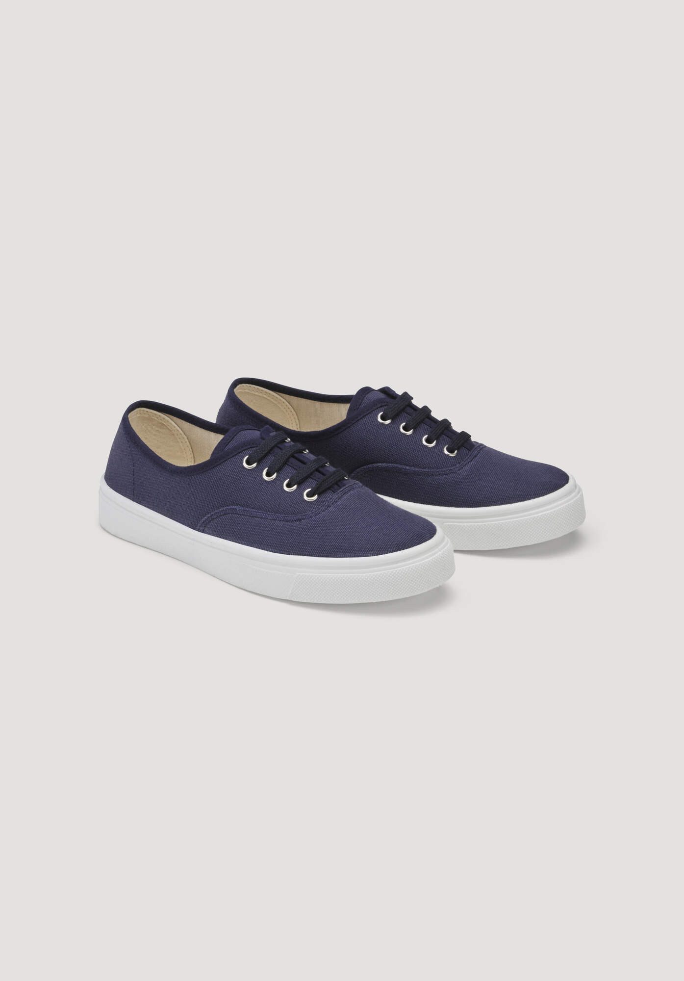 Hessnatur aus Bio-Canvas Sneaker günstig online kaufen