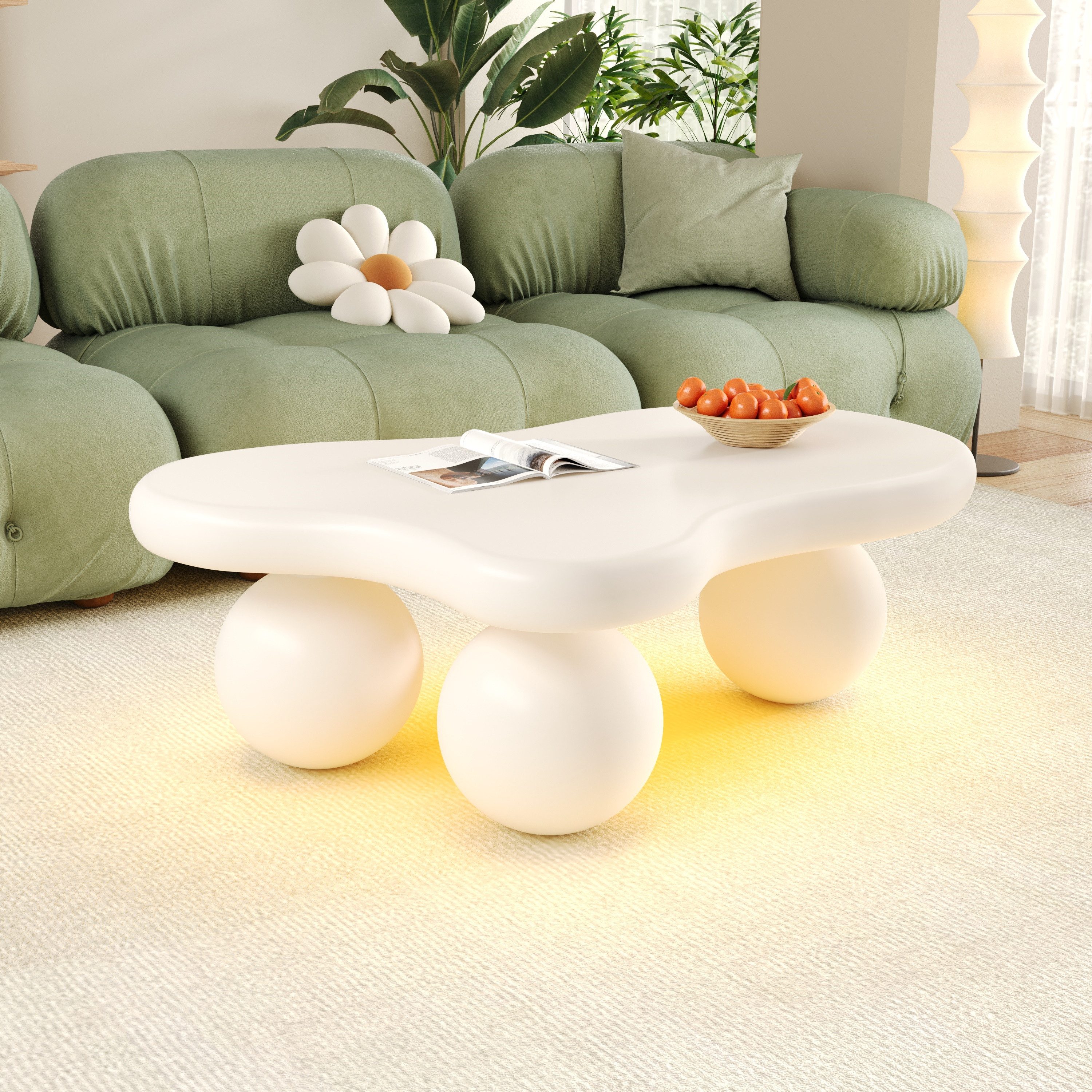 NMCXXO Couchtisch Moderner Couchtisch mit einzigartigem günstig online kaufen