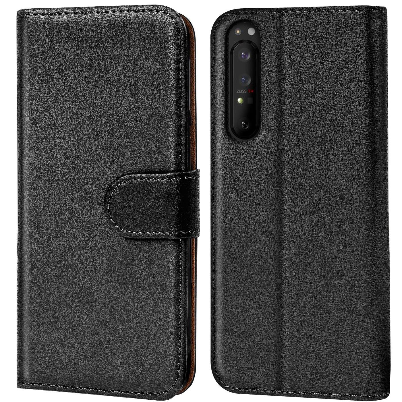 CoolGadget Handyhülle Book Case Handy Tasche für Sony Xperia 5 II 6,1 Zoll, Hülle Klapphülle Flip Cover für Sony 5 II Schutzhülle stoßfest