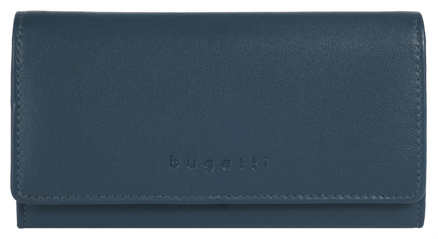 bugatti Geldbörse BUGATTI Damen PUNTO echt Leder, echt Leder