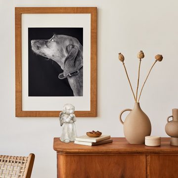 relaxdays Gartenfigur Grabschmuck für Hunde