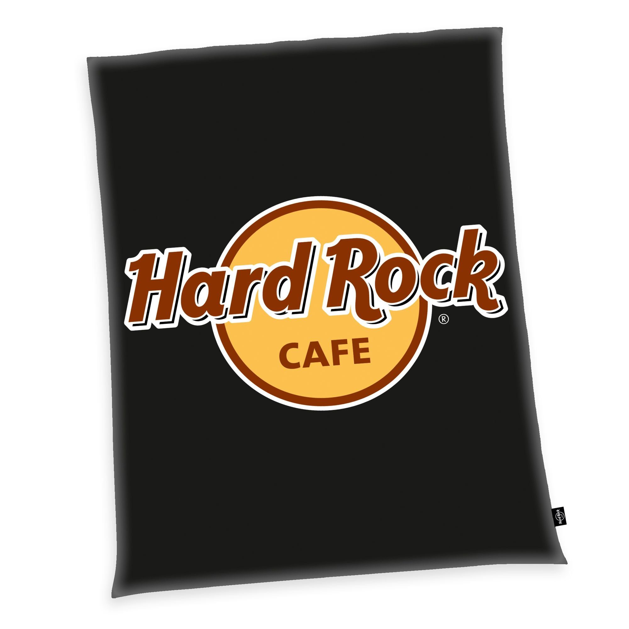 Wohndecke Hard Rock Cafe Wellsoft Flauschdecke 150 x 200 cm, Herding