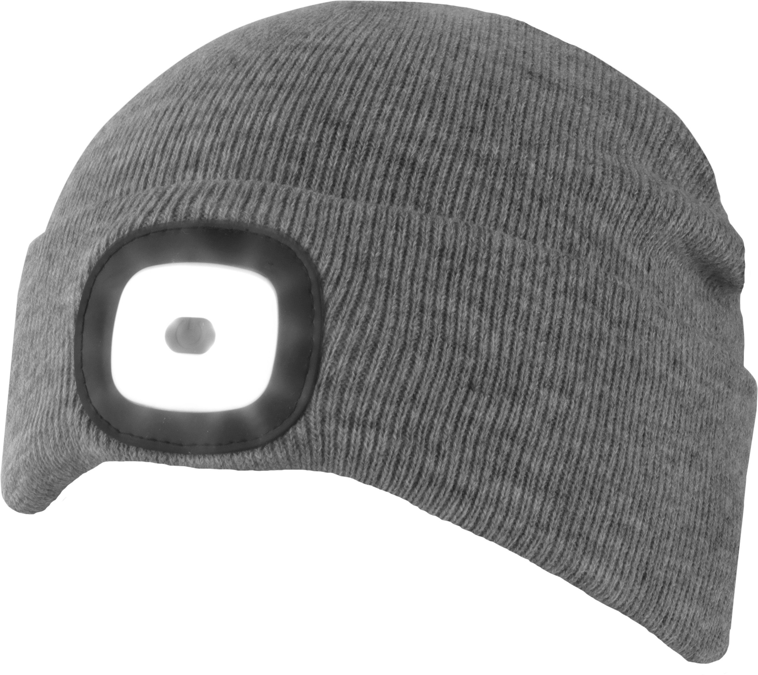 chillouts Beanie ChillLight Hat mit integrierter, wiederaufladbarer Leuchte