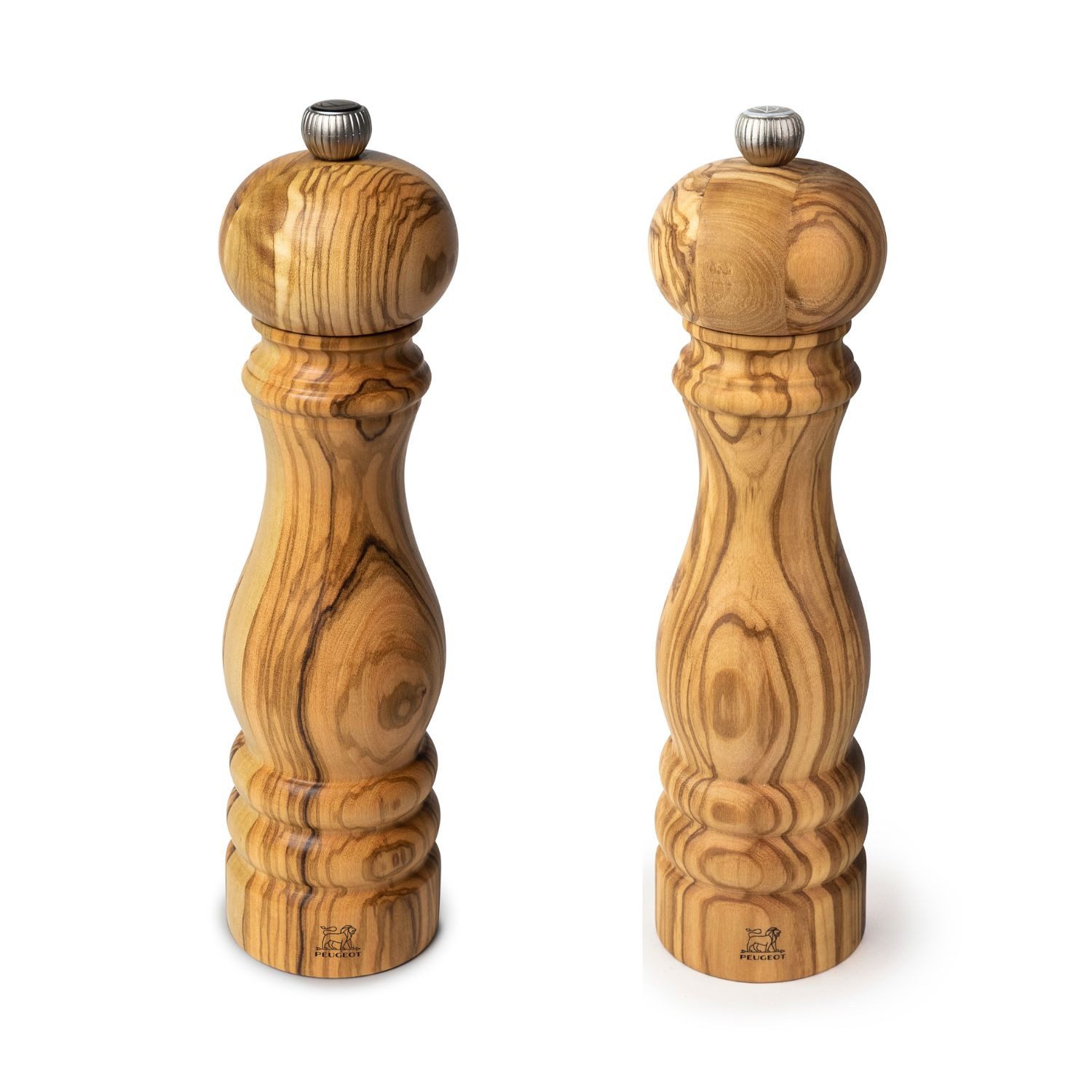 PEUGEOT Salz-/Pfeffermühle 22cm Olivenholz Pfeffermühle Salzmühle Stahlmahlwerk PARIS Manuell
