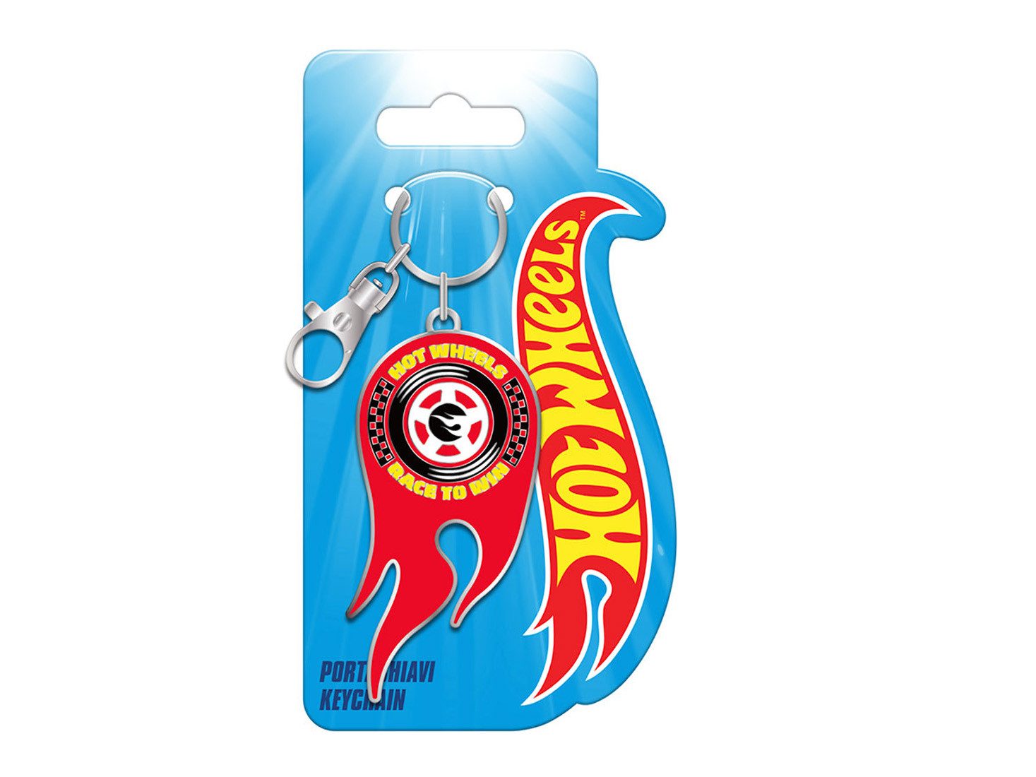 Schlüsselanhänger Hot Wheels - Fire - Metall Keyring