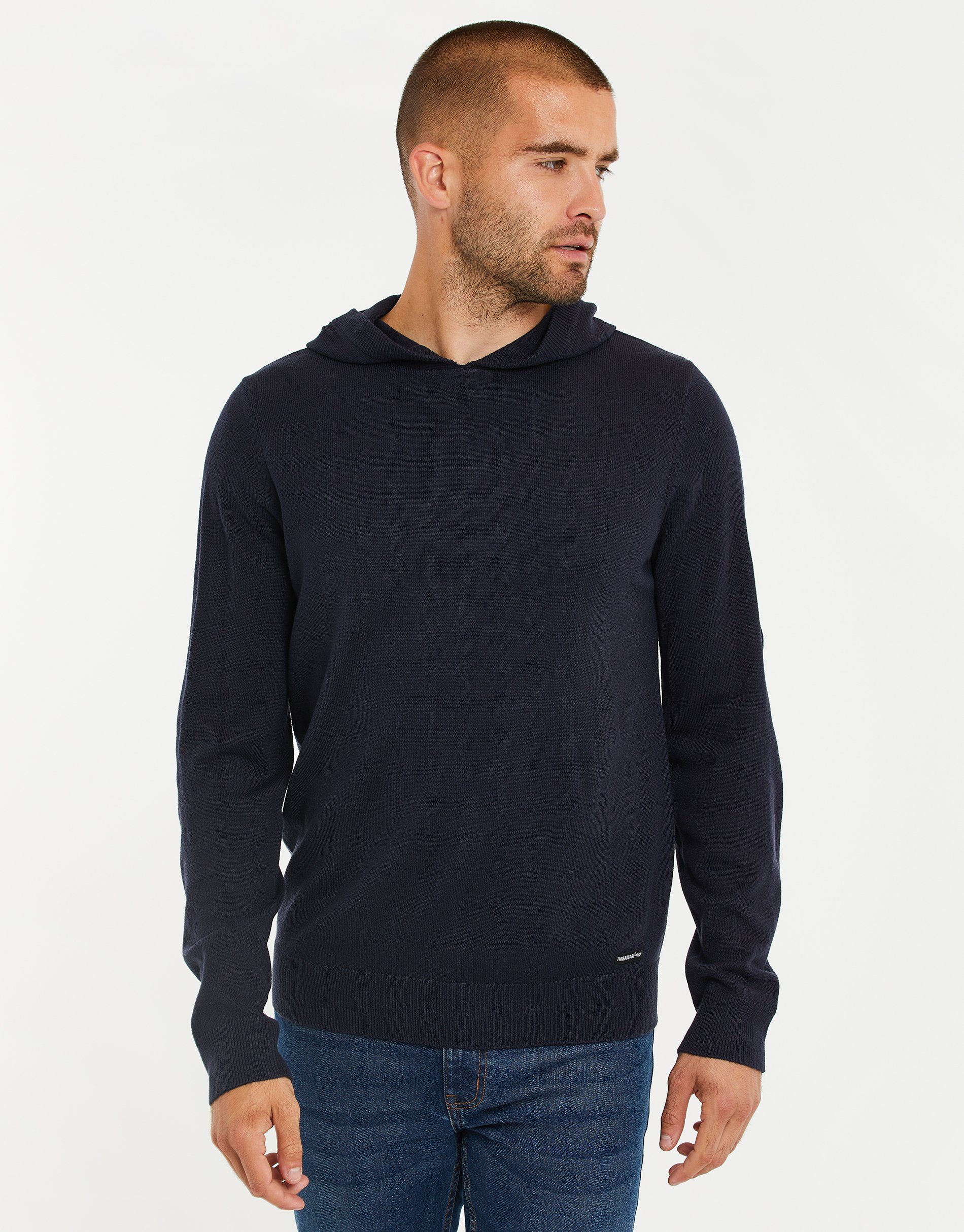 Jumper Navy Hoodie marineblau Threadbare - Ravensdale THB Hoodie