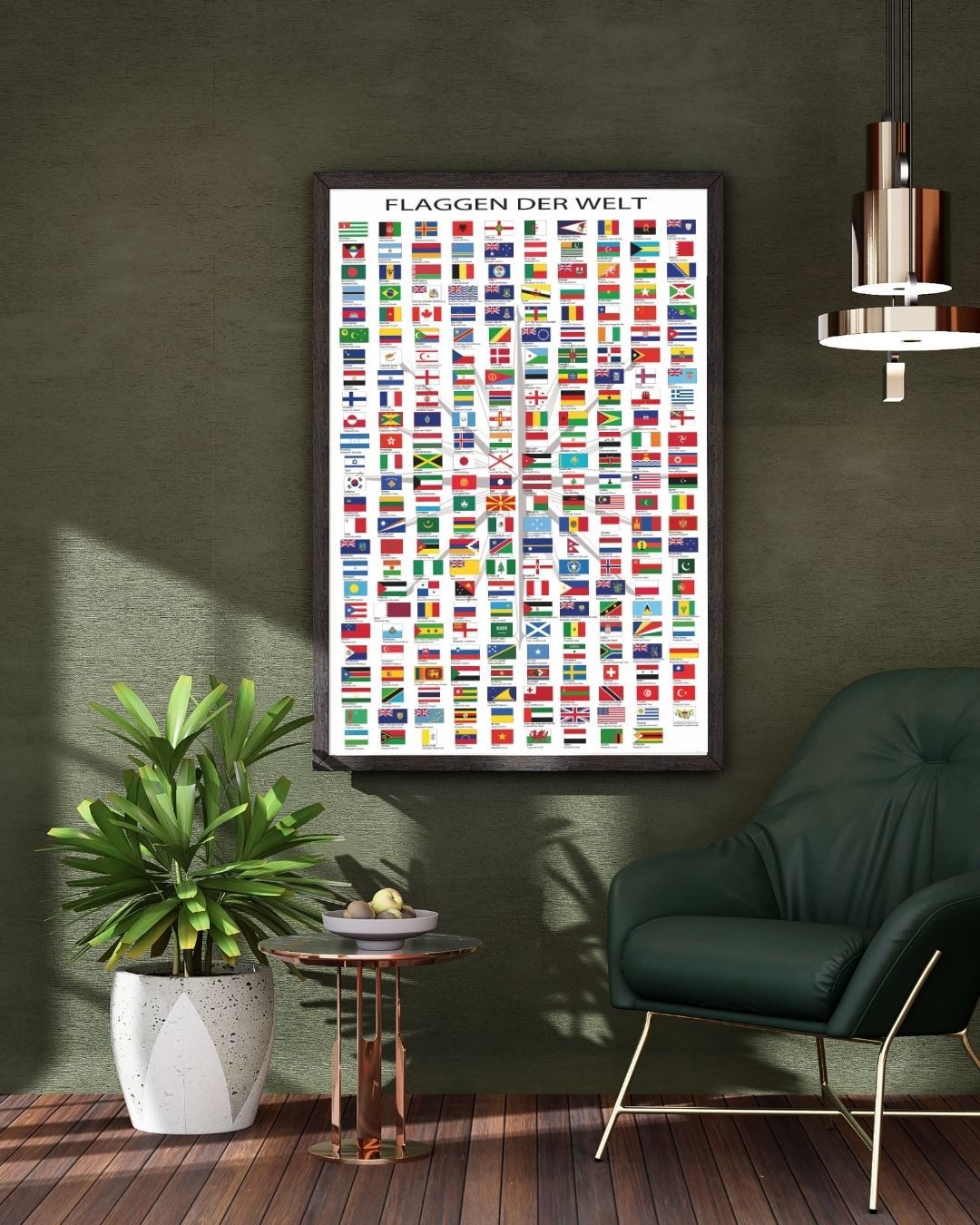 Close Up Poster Flaggen der Welt günstig online kaufen