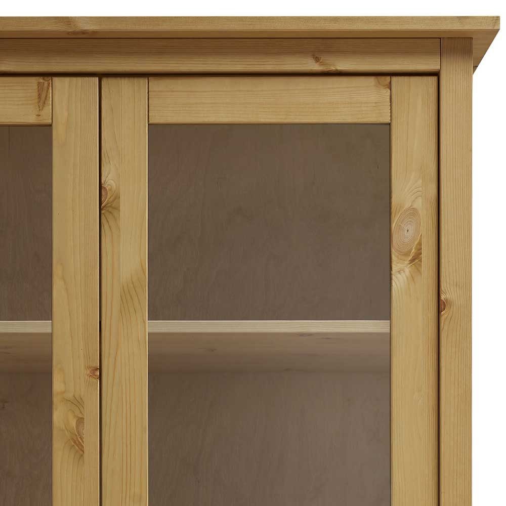 Pharao24 Vitrine Dolomiti aus Massivholz