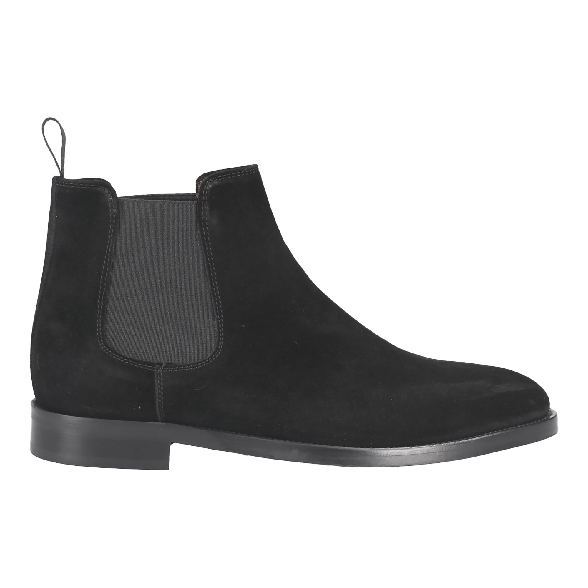 Flecs B330-41 NERO, Chelsea Boots, Stiefeletten, Schwarz, Herren Chelseaboots