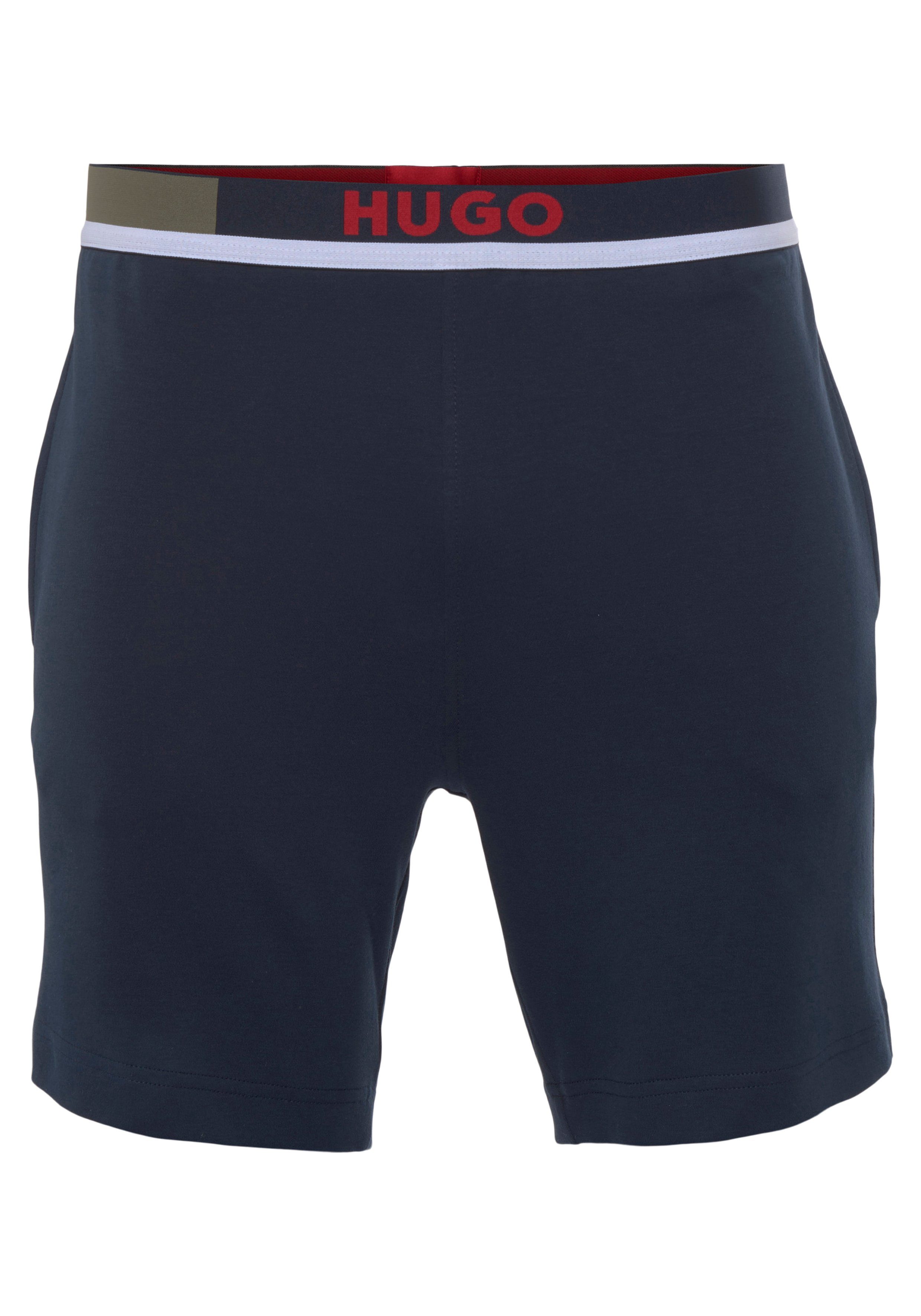 HUGO Pyjamashorts Set Colorblock Short