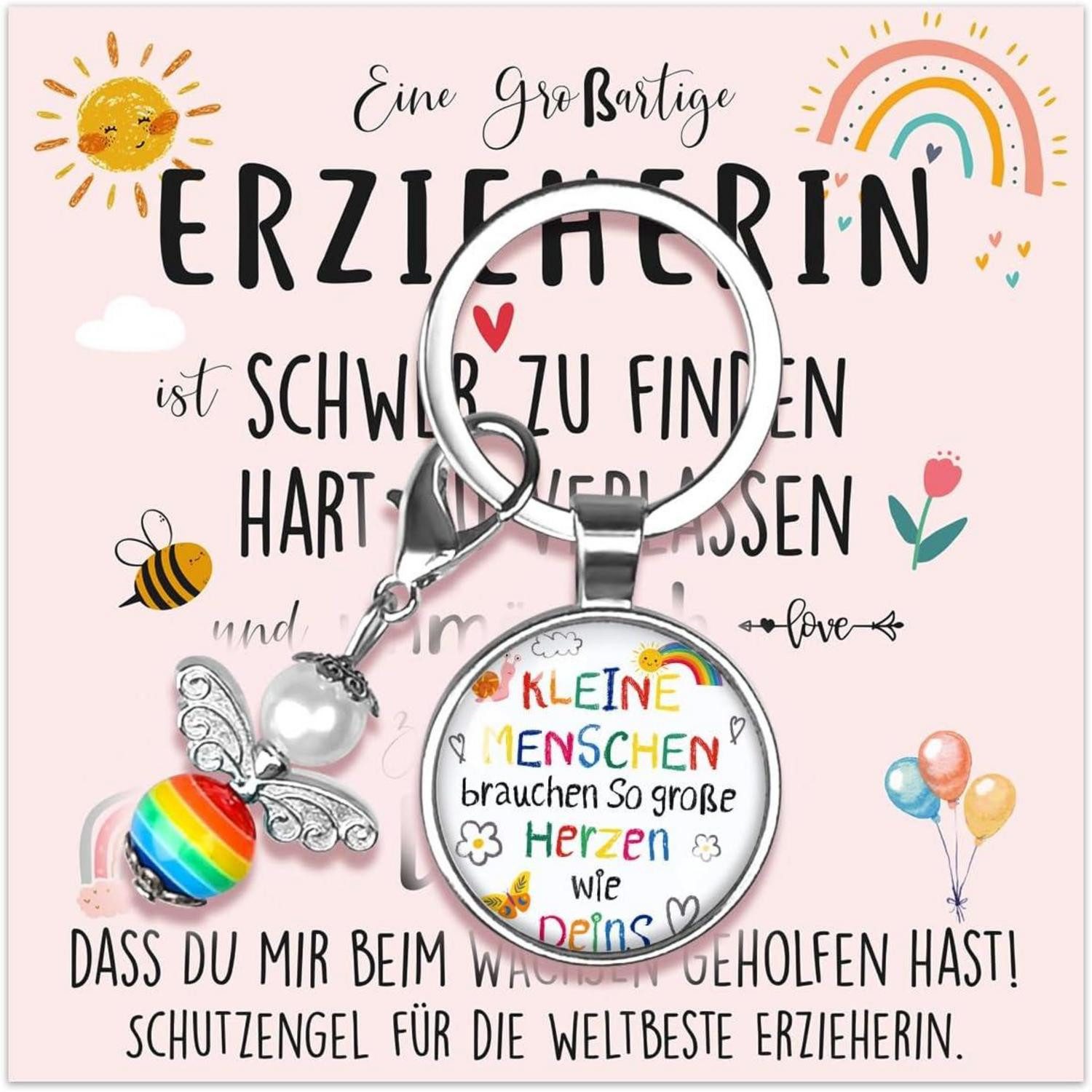 LuxusKollektion Hängedekoration Schutzengel Schlüsselanhänger Dankeschön Ge günstig online kaufen