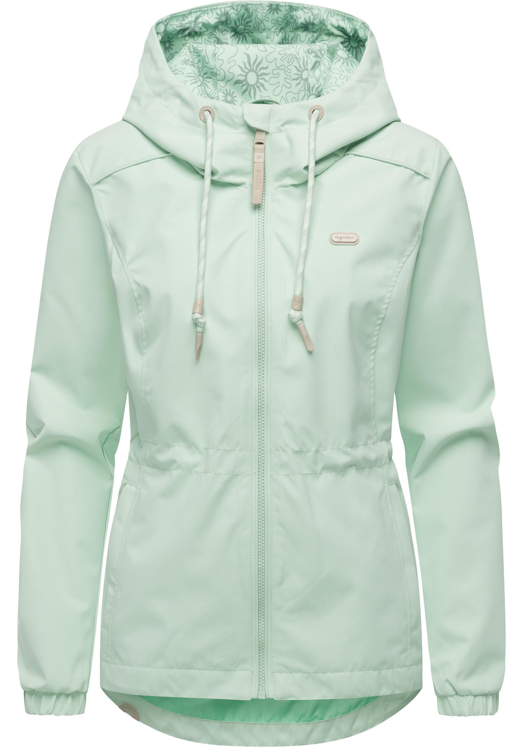 Ragwear Funktionsjacke Dankka Funktionelle Übergangsjacke mit Taillenzugkordel
