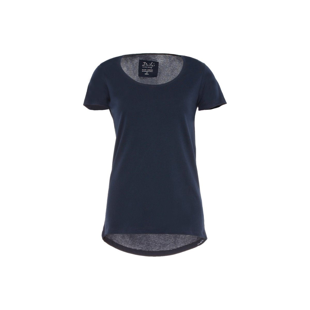 regular marineblau DAILY´S Navyblau (1-tlg) Rundhalsshirt