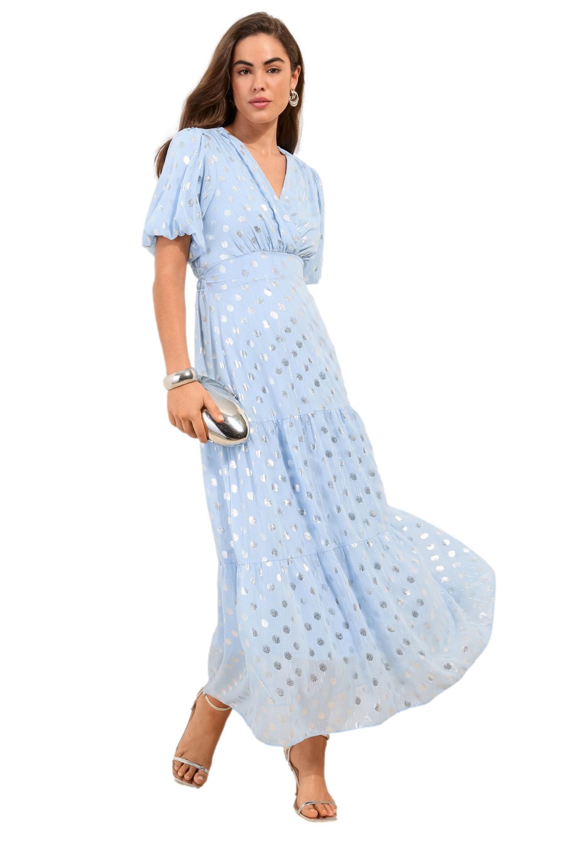 Friends Like These Midikleid Friends Like These Midikleid mit Tupfen, Regular (1-tlg)