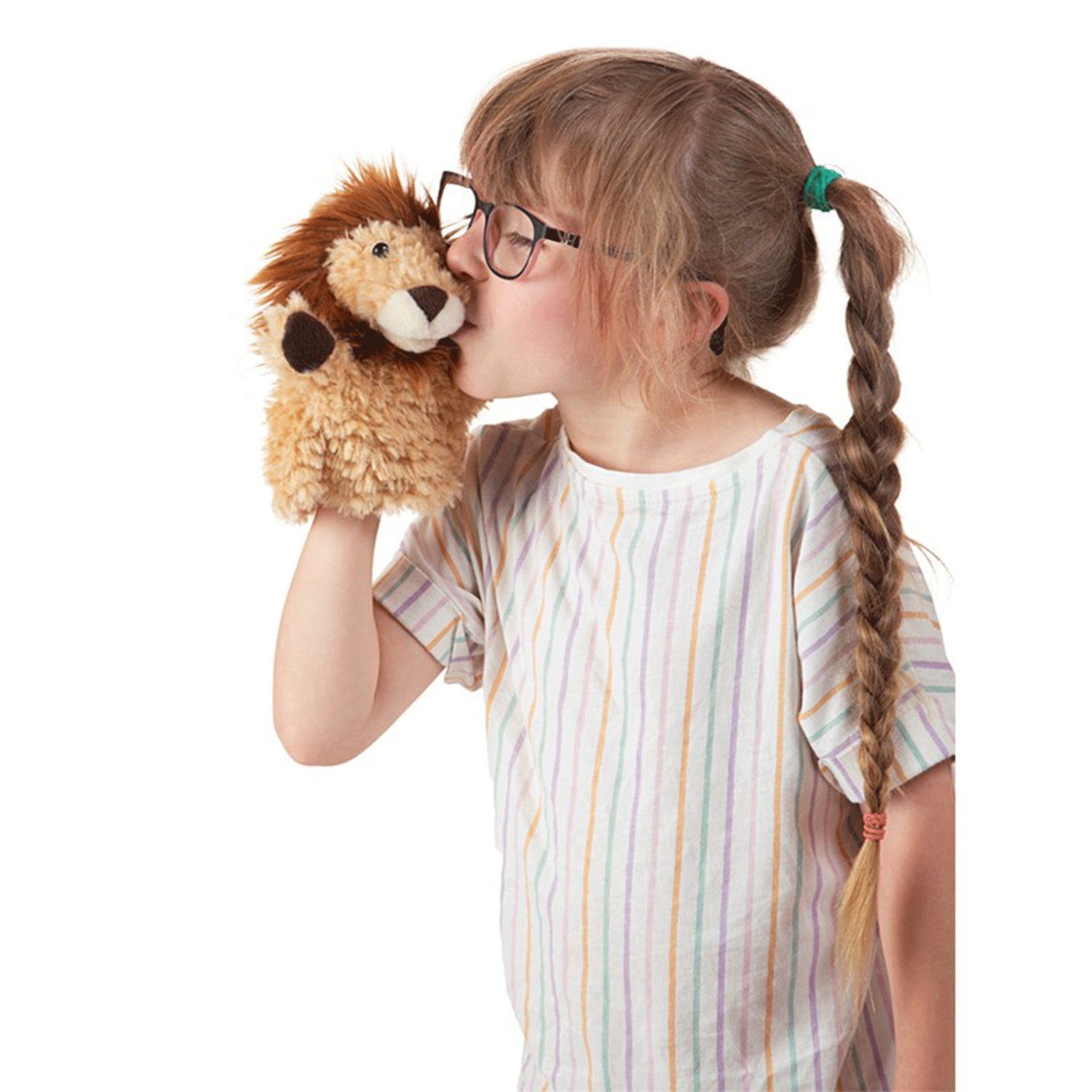 Folkmanis Handpuppen Handpuppe Folkmanis Handpuppe Kleiner Löwe 2930 (Packung)