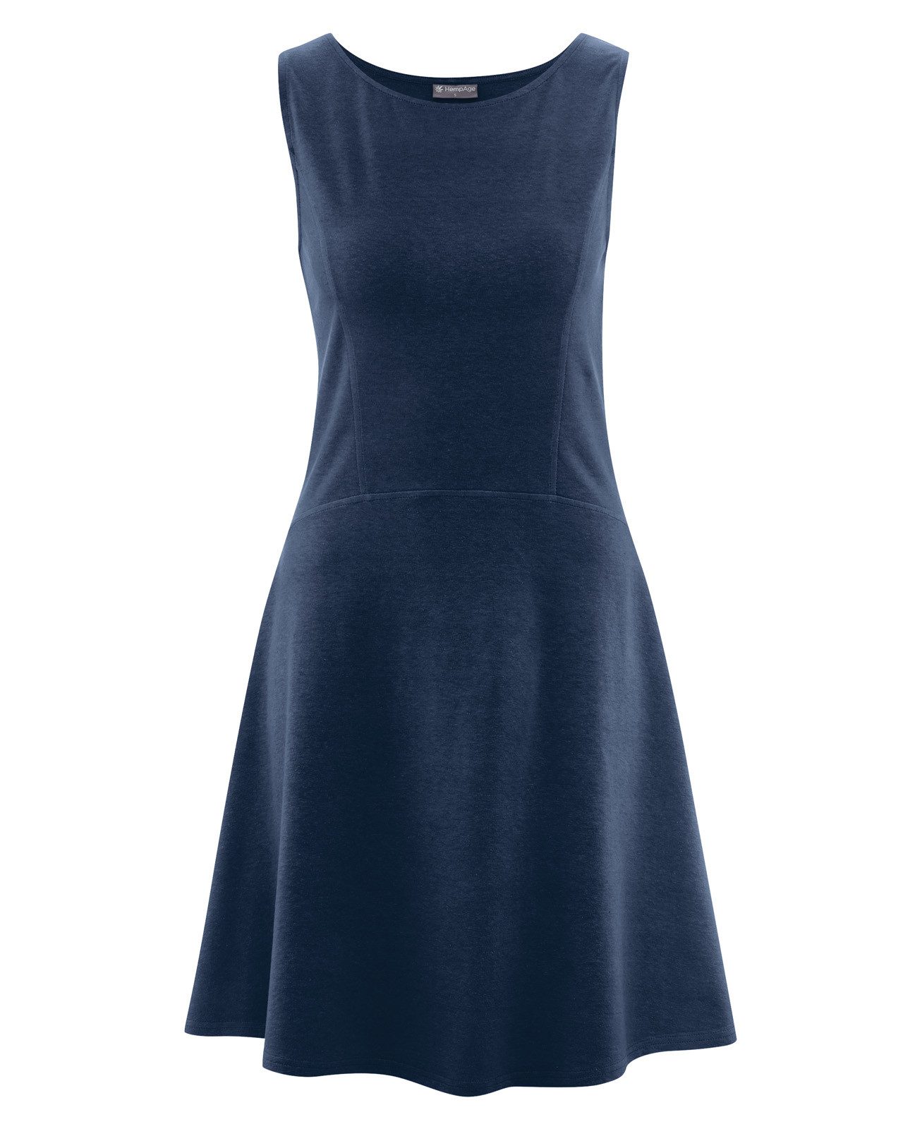 HempAge Sommerkleid Jersey Sommerkleid Hanf/Biobaumwolle Slim Fit