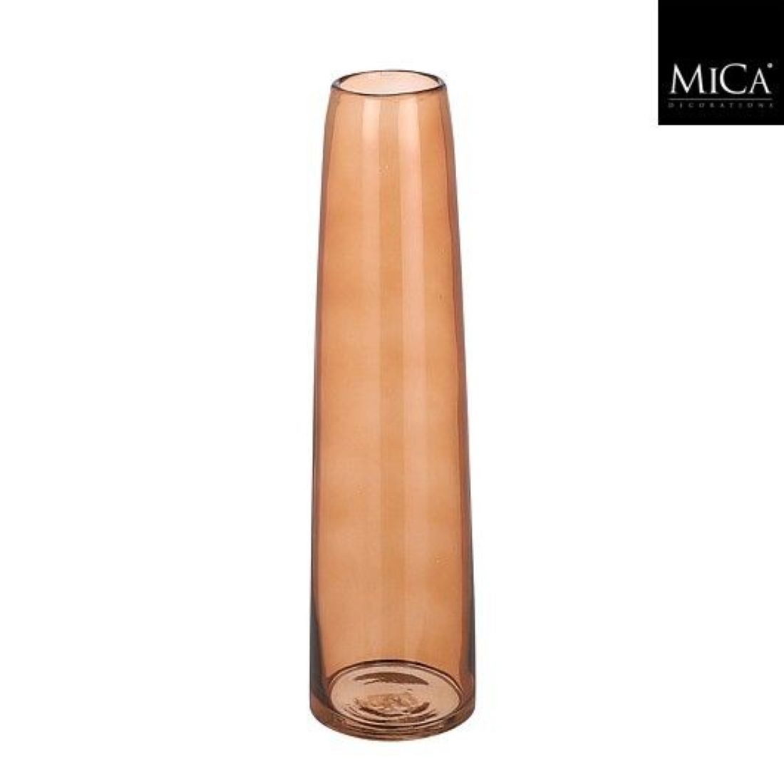 edelman Dekovase MICA Vase Einezlblumenvase Xandra braun 37,5cm, 1094005