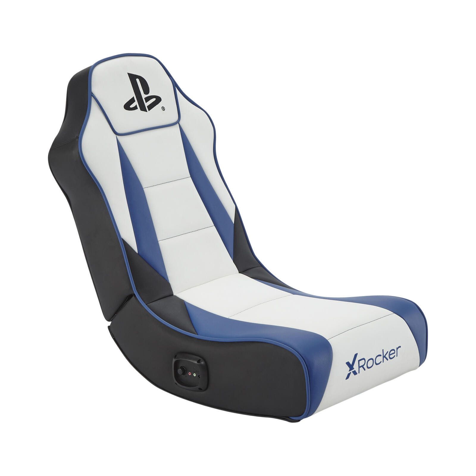 X Rocker Gaming-Stuhl Sony Playstation® Geist 2.0 Floor Rocker - weiß/bl günstig online kaufen