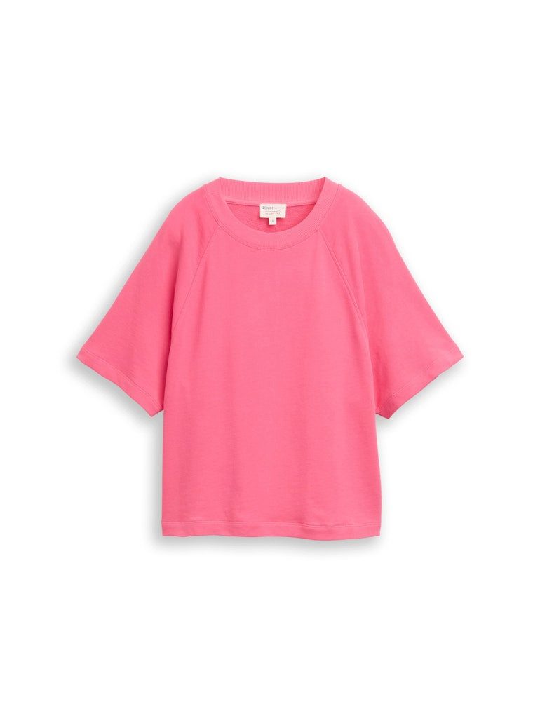TOM TAILOR Denim Sweatshirt shortsleeve crewneck sweatshir