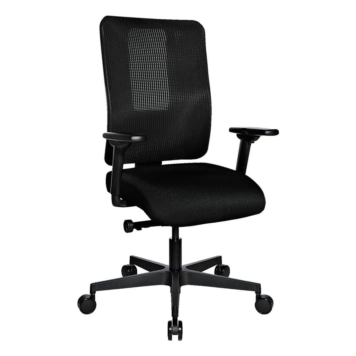 TOPSTAR Schreibtischstuhl Open X (N) Sitness, mit Body Balance Tec, (ohne Armlehnen) schwarz