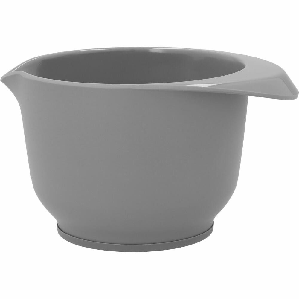 Birkmann Rührschüssel Colour Bowl Grau Matt 500 ml, Melamin