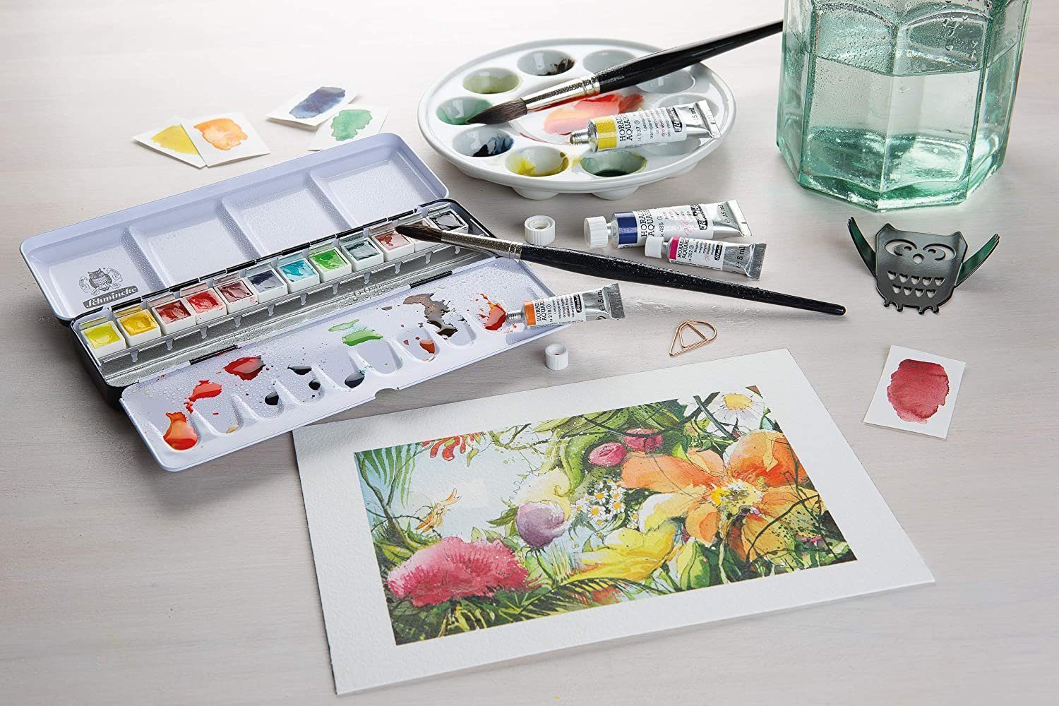 Schmincke Aquarellfarbe HORADAM® AQUARELL, 1/2 Näpchen