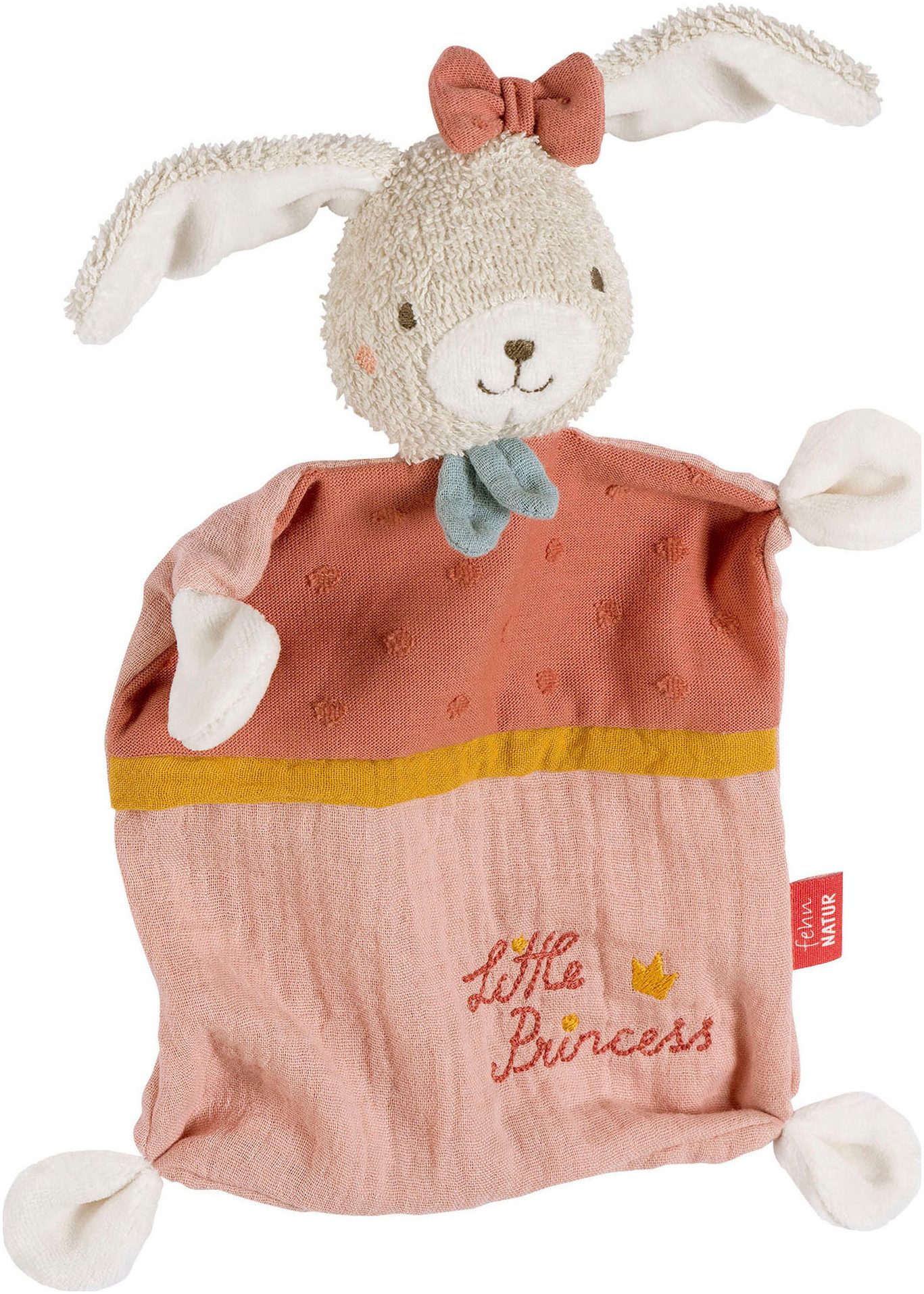Schmusetuch fehnNATUR, Hase "Princess"