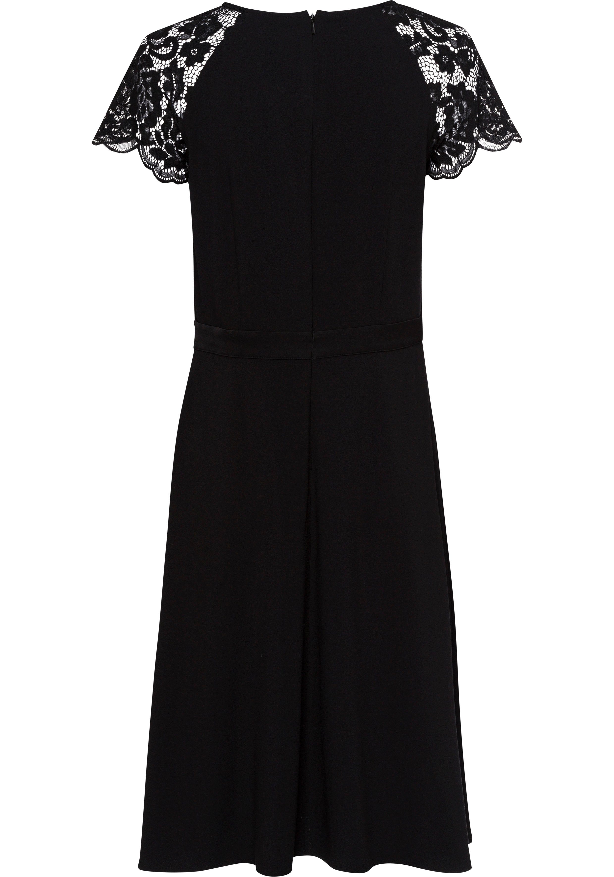 Esprit Collection A-Linien-Kleid mit Spitze an den Ärmeln online kaufen |  OTTO